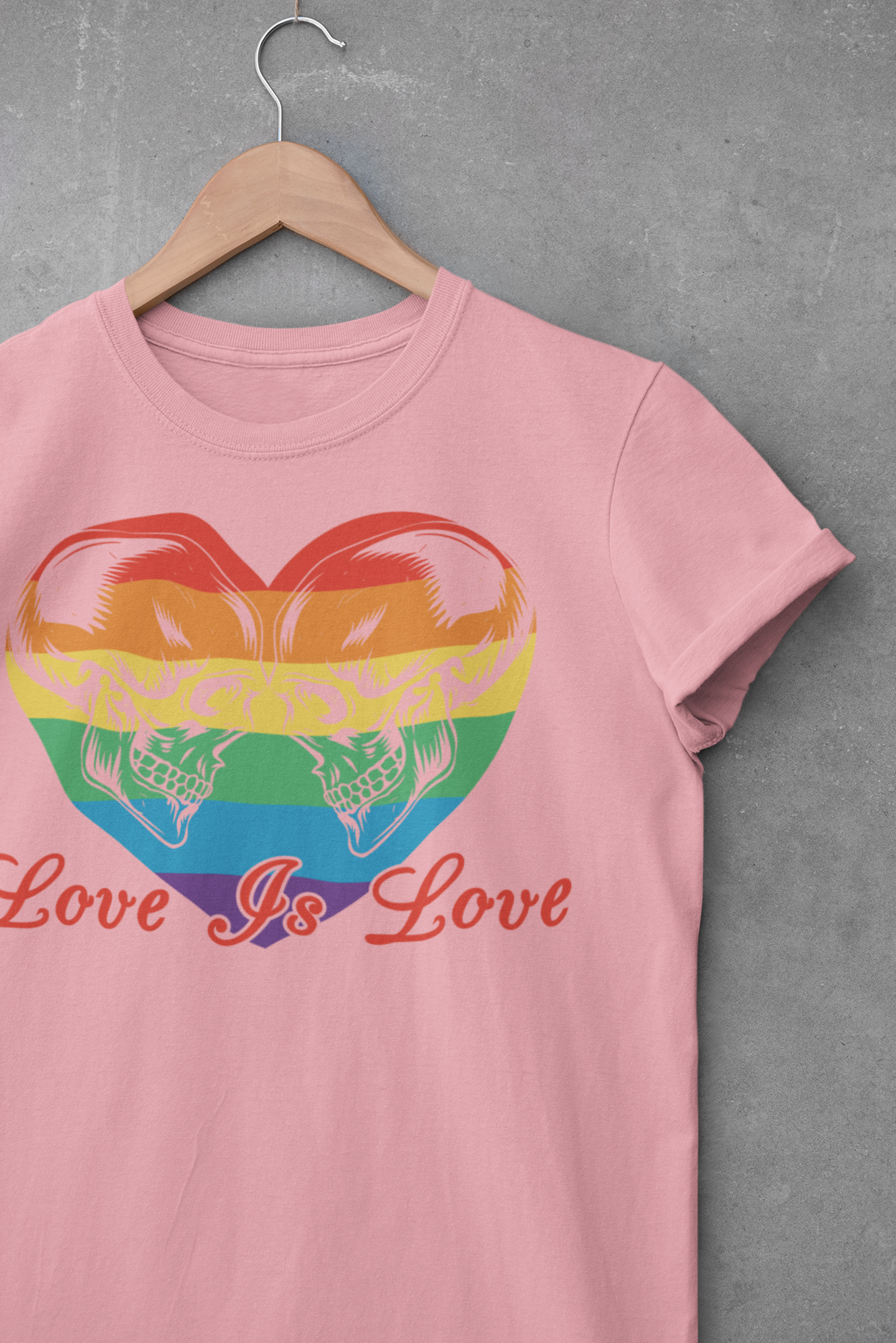 Playera Love Skull Pride