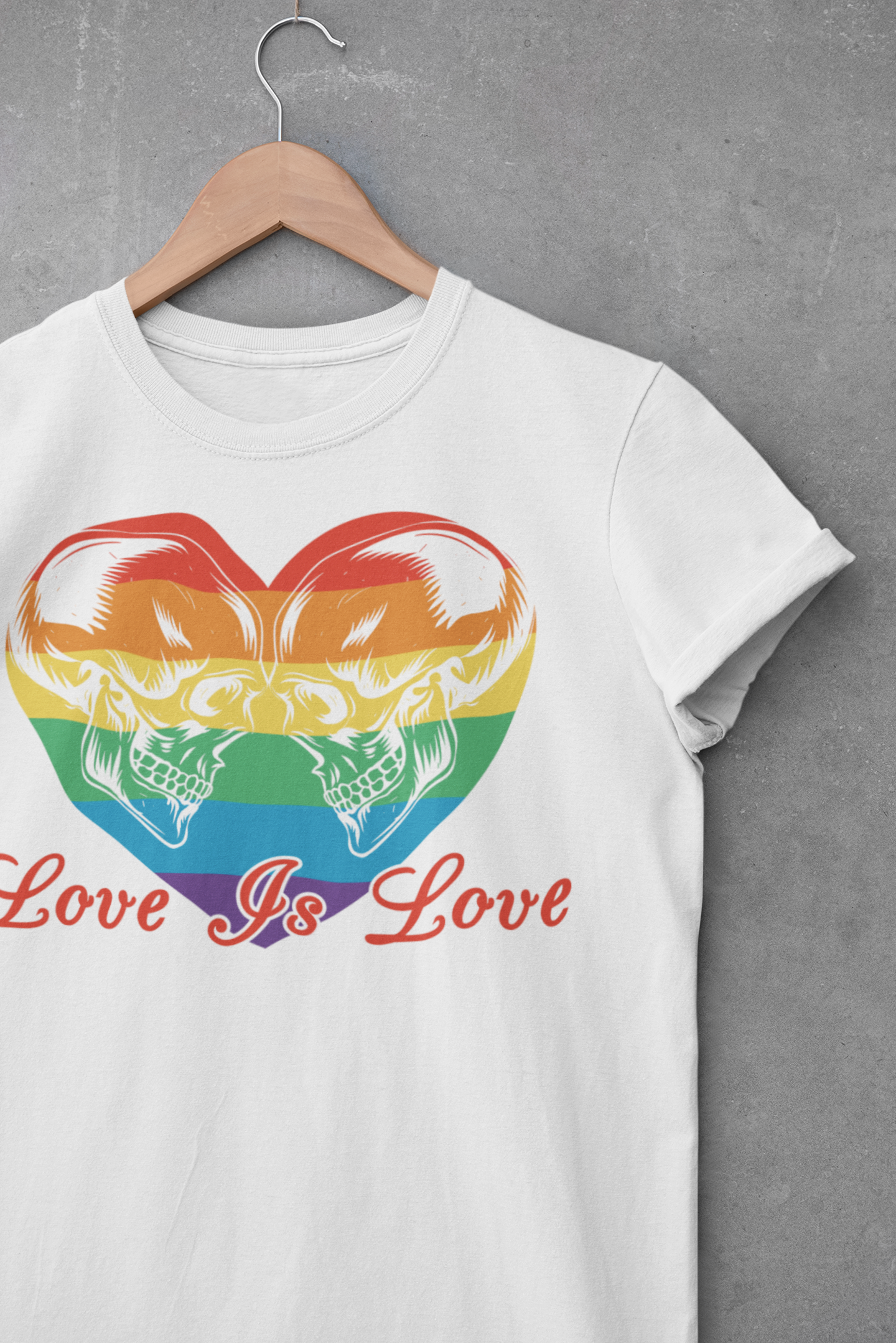 Playera Love Skull Pride