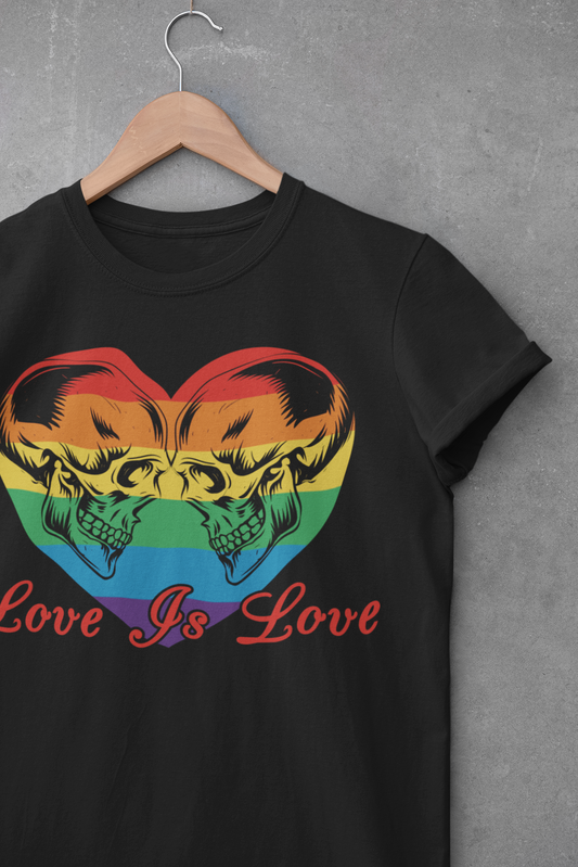 Playera Love Skull Pride