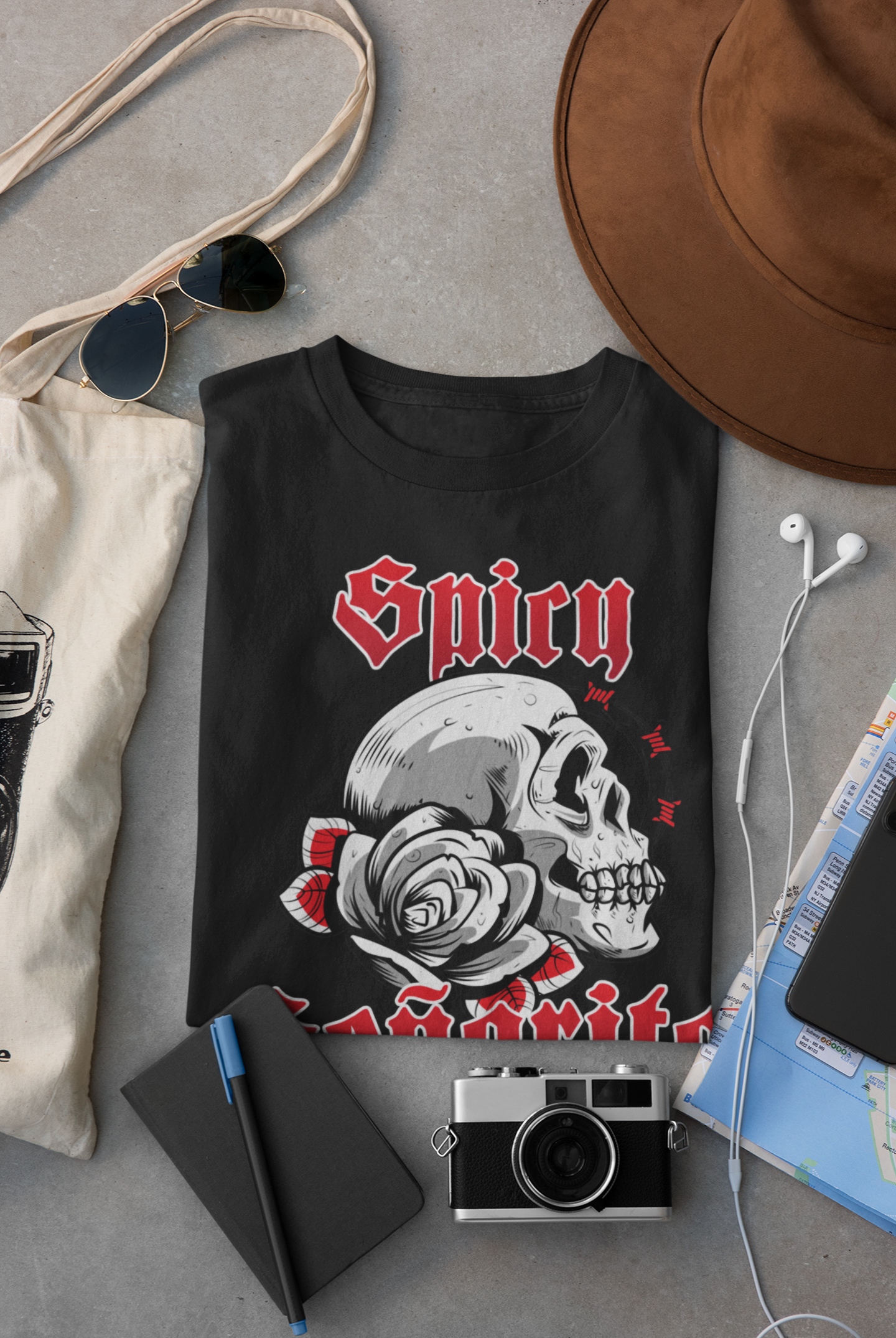 Playera Skull Tattoo