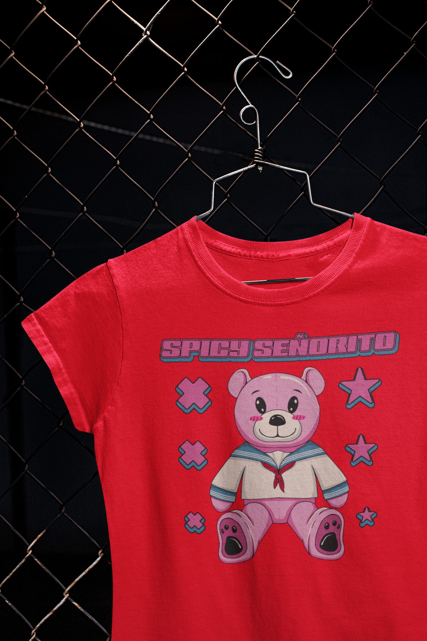 Playera Spicy Pinky Bear