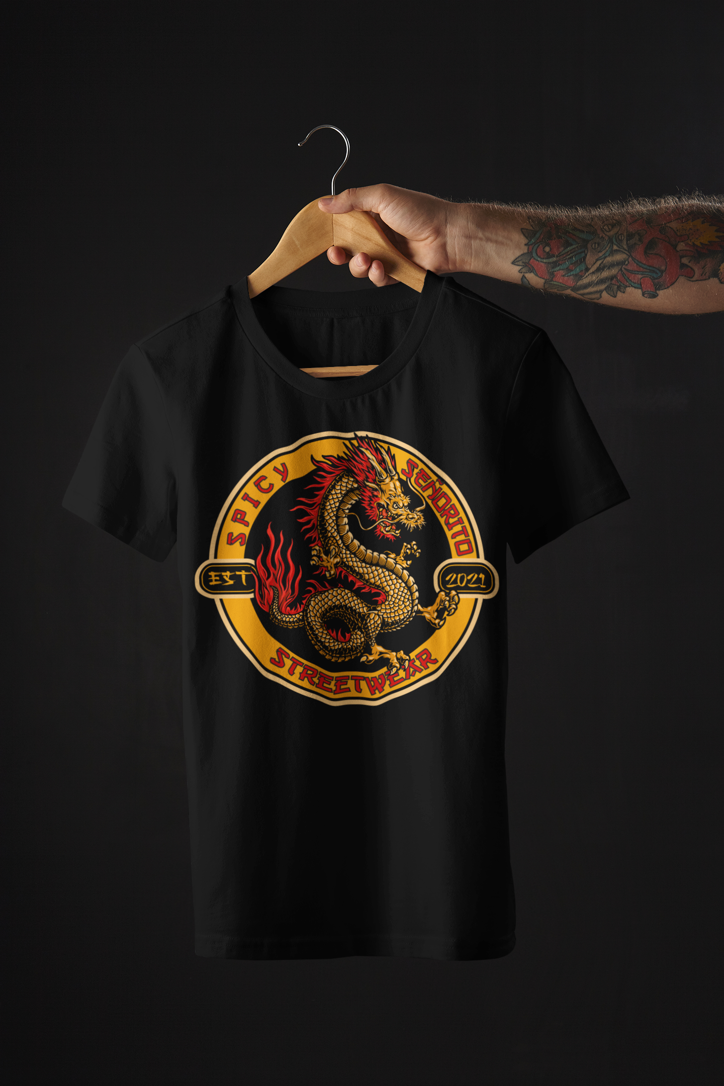 Playera Spicy Dragon