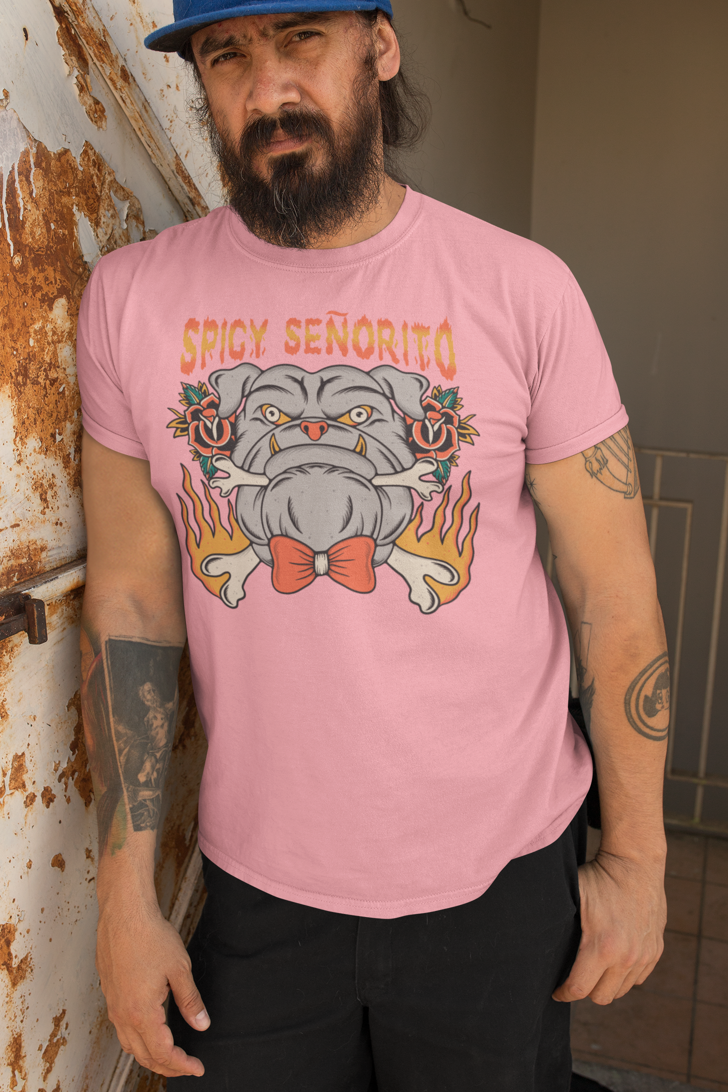 Playera Bulldog Spicy Tattoo