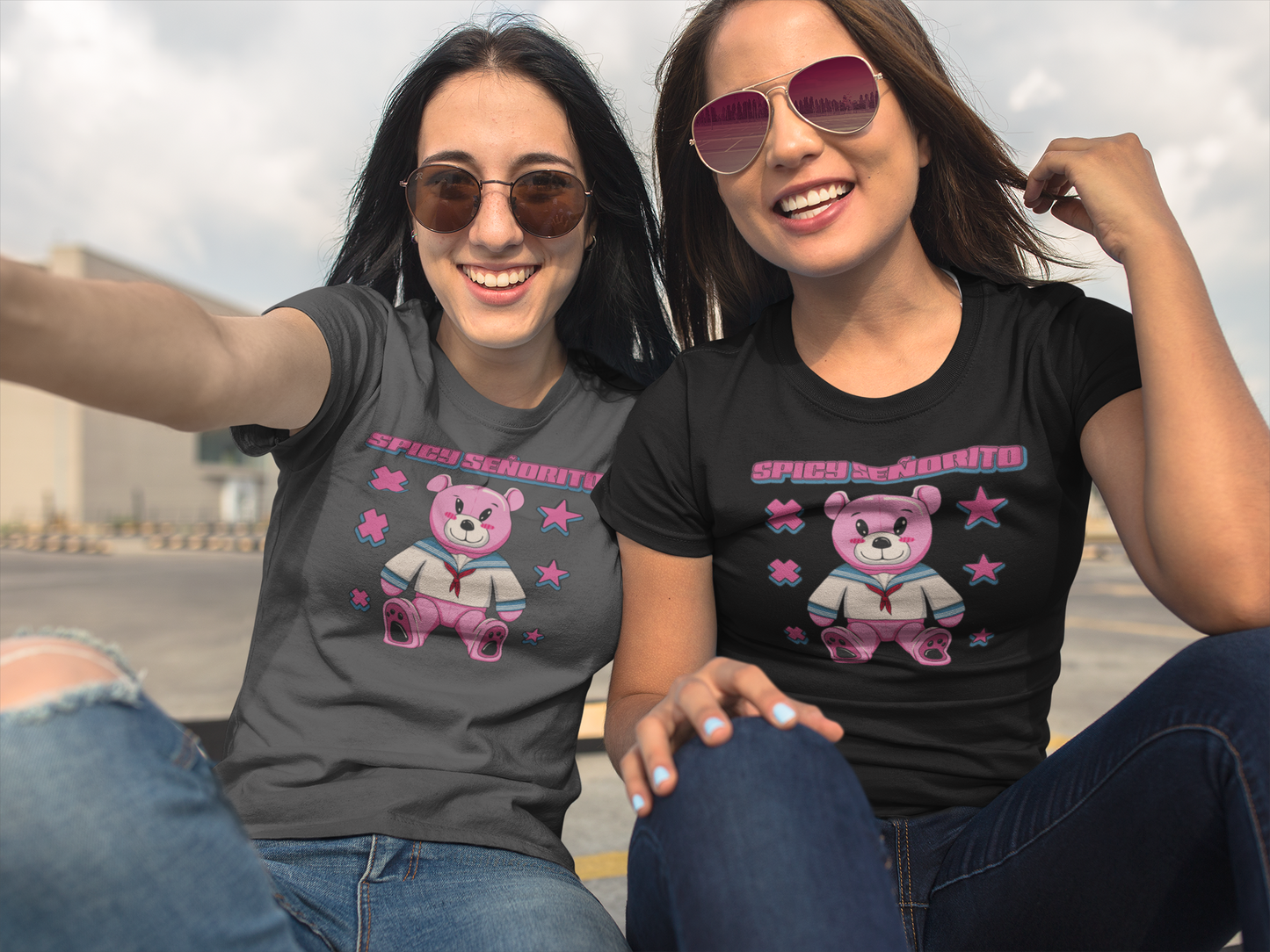 Playera Spicy Pinky Bear